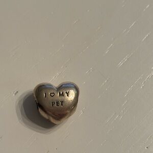 Pandora Silver Heart Charm